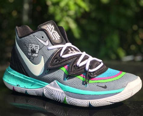 doodlebob nike|Custom Nike Kyrie 5 “DoodleBob” Completes The SpongeBob Pack.